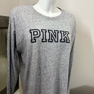 PINK Victoria's Secret Heather Gray Top